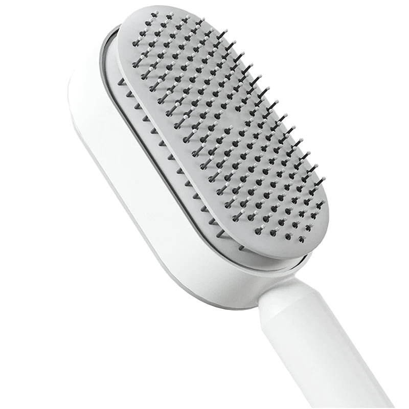 Enlumni® Self Cleaning Anti-Static Hair Brush